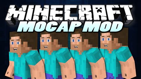 Minecraft Mods Mocap Mod Create Clones Mod Showcase Youtube