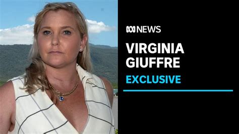 Exclusive Interview With Alleged Sex Slave Virginia Giuffre Abc News