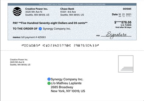 Overview Of How To Display The Correct Information On Your Checks