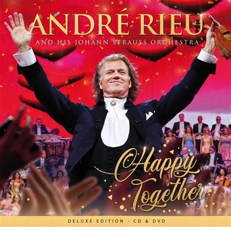 Andre Rieu And His Johann Strauss Orchestra Happy Together Cddvd Album Free Shipping Over