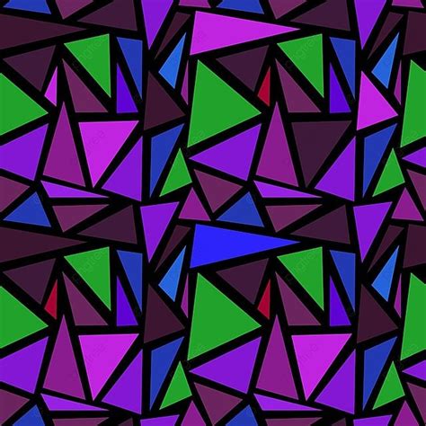 Seamless Triangle Random Shape Pattern Pattern Triangle Simple Png