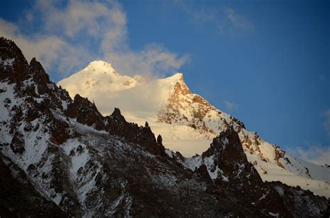 10 Tilman Peak Close Up Just Before Sunset Close Up From K2 North Face