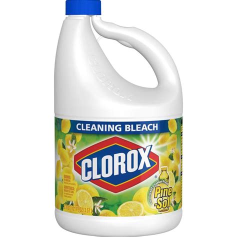 Clorox Cleaning Bleach 121 Fl Oz Lemon Scent All Purpose Cleaner At