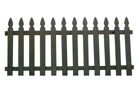 French Gothic Wood Fencing At