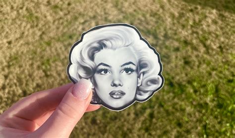 Large Online Shopping Mall Online Store Marilyn Monroe Vinyl Decal Sticker Famous Hollywood