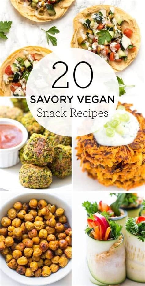 20 Savory Vegan Snack Recipes For The Office Or School Simply Quinoa
