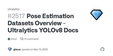 Pose Estimation Datasets Overview Ultralytics Yolov Docs