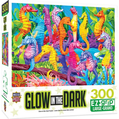 Boy's best friend ez 300 piece puzzle by eurographics. Masterpieces Puzzle: Glow in the Dark Singing Seahorses EZ ...