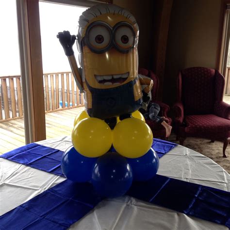 Minions Balloon Decor Minion Party Theme Minions Birthday Theme