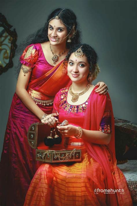 Pin By Alphonsa Thomas On Kerala Bride Half Saree Lehenga Indian