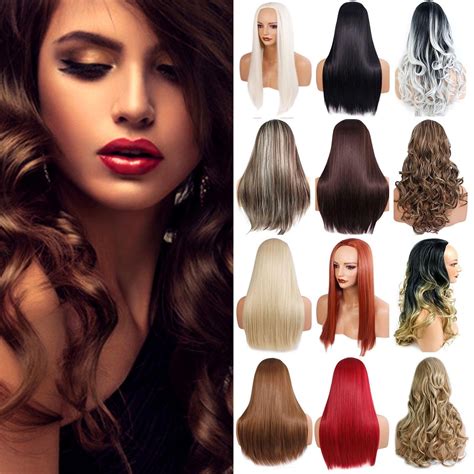 Cutting off those scraggly ends will elevate your esthetic and grab you a whole lot of compliments. Ladies 3 4 WIG Half Fall Clip In Hair Piece 3 STYLES 25 ...