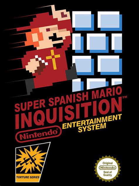 Super Spanish Mario Inquisition Nobody Expects The Mario I Flickr
