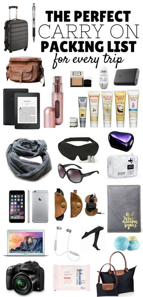 Styling Tips The Perfect Carry On Packing List Click To Learn How To