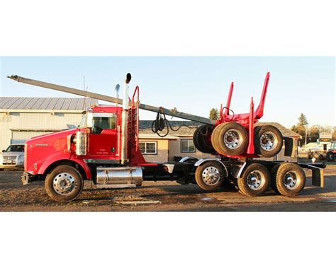 2009 Kenworth T800 Logging Truck For Sale Rickreall Or