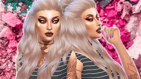 The Sims 4 Create A Sim Make Up Artist Collab Wdazzlingsimmer Youtube