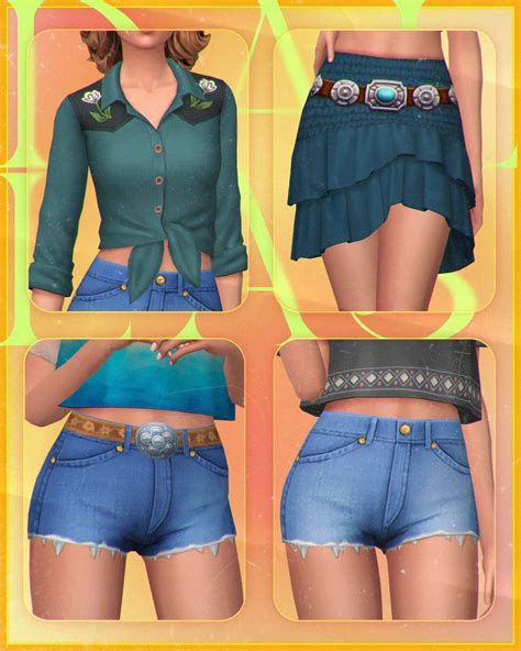 Sims Spice And Everything Nice Free Spirit A Cc Pack By Joliebean