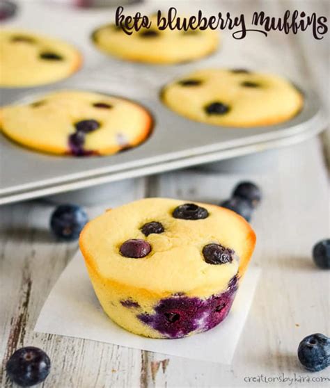 Best Keto Blueberry Muffins Recipe With Almond Flour Creations By Kara