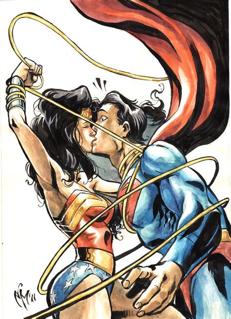 Superman X Wonderwoman By Marcelperez On Deviantart