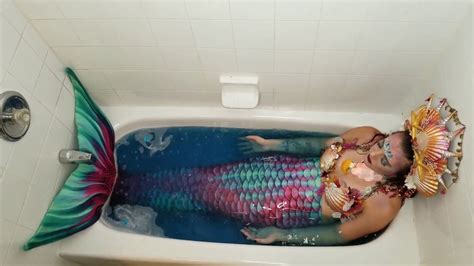Magic Mermaid Tub Transformation Youtube