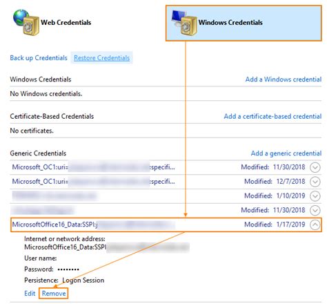 How To Clear Windows Credential Manager Stored Passwords