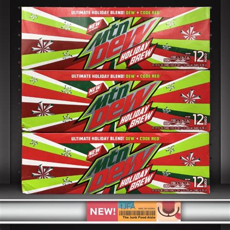 Mountain Dew Holiday Brew The Junk Food Aisle