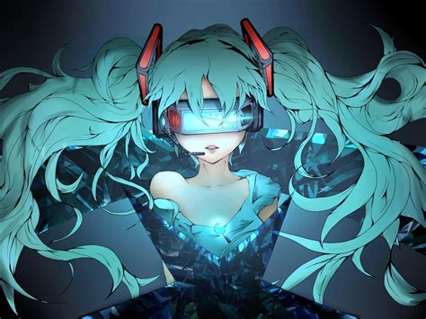 Vocaloid Hatsune Miku Headsets Wallpapers Hd Desktop And Mobile