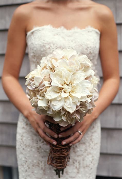 For a touch of country charm, we tie it together with burlap and jute twine. Rustic Country Wedding Ideas: Country Wedding Bouquet