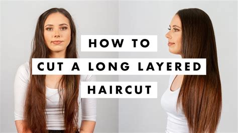 How To Cut Hair Long Layered Haircut Tutorial Mig Training Youtube