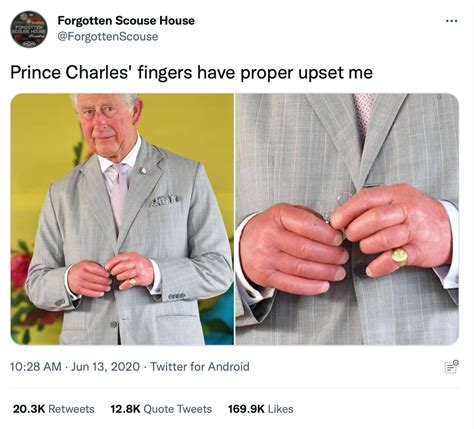 June 2 King Charles Sausage Fingers Know Your Meme