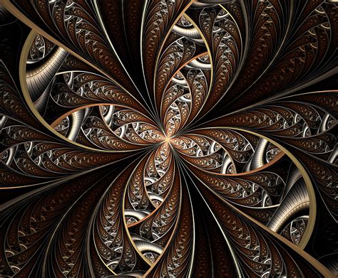 Abstract Fractal Hd Wallpaper By Suicidebysafetypin
