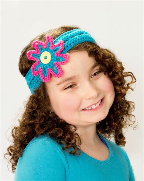 Vibrant Summer Headband And Flower Crochet Pattern Via Hopeful Honey