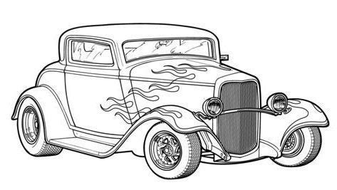 Hot Rod Car Coloring Page Race Car Coloring Pages Cars Coloring