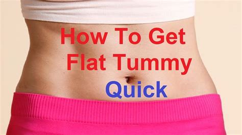 How To Have Flat Tummy Lazy Ways Youtube