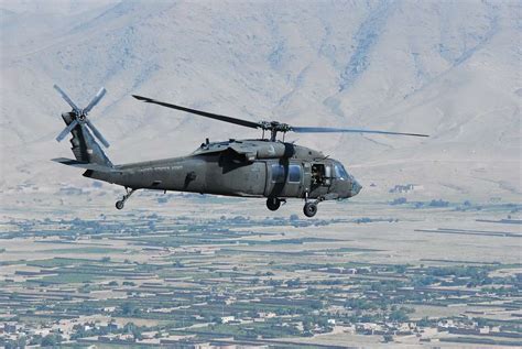 An Uh 60l Black Hawk Helicopter Crewed By 1st Lt Chuck Picryl Public