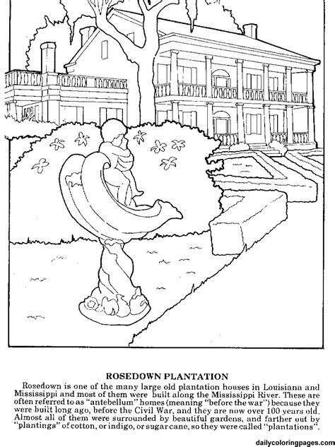 Louisiana Purchase Coloring Page Sketch Coloring Page
