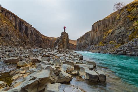 Le Magnifique Canyon De Stuðlagil Lest De Lislande