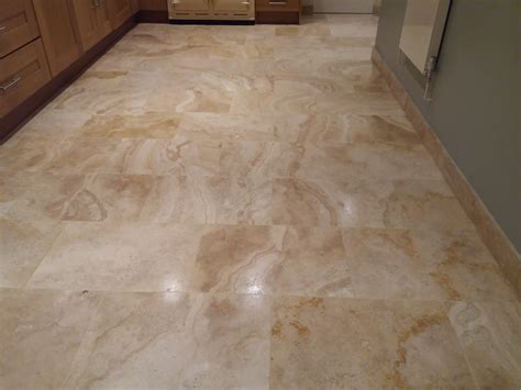 Travertine floor cleaning and sealing Oxfordshire - Floor Restore Oxford Ltd