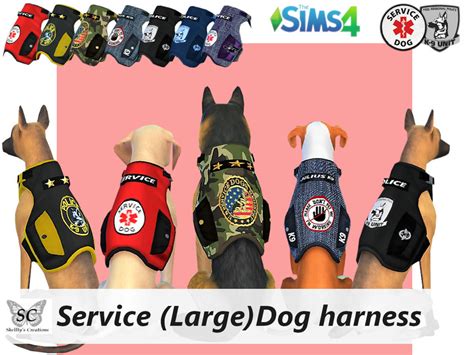 Service Large Dog Harness The Sims 4 Catalog