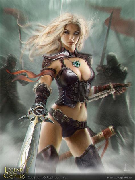 Legend Of The Cryptids Chicas Girls Fantasy Girl Warrior Woman