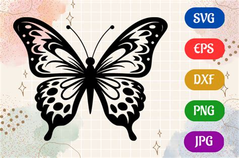 Butterflies Silhouette Vector Svg Eps Graphic By Creative Oasis