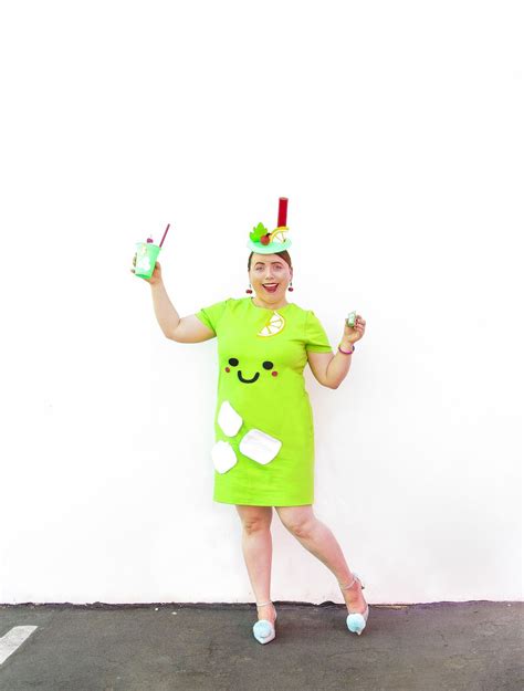 DIY Mint Julep Halloween Costume Brite And Bubbly Halloween