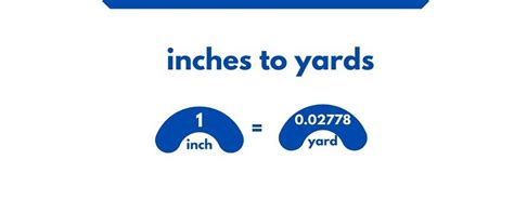 Inches To Yards Unit Converter I How Many Inches In One Yards