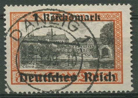 Deutsches Reich 1939 Danzig Mit Aufdruck 728 X X TOP Stempel