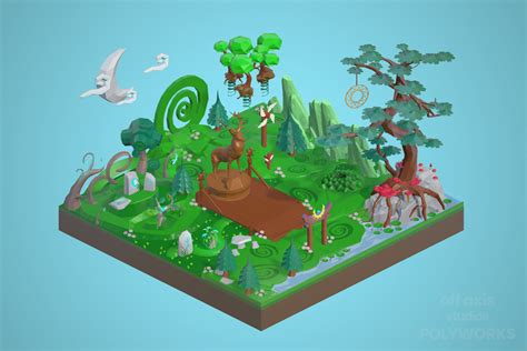 Low Poly Complete Collection Polyworks