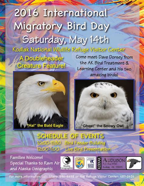 Kodiak Audubon Society 2016 International Migratory Bird Day