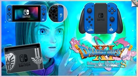 Nintendo Switch V2 With Dragon Quest X1 And New Zelda Breath Of The W