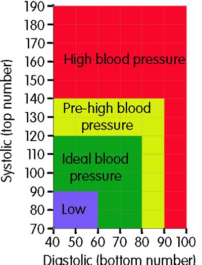 Bp Chart High Blood Pressure Symptoms Causes Diet Treatment