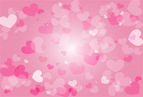Laeacco Pink Light Bokeh Love Heart Shining Baby Photographic