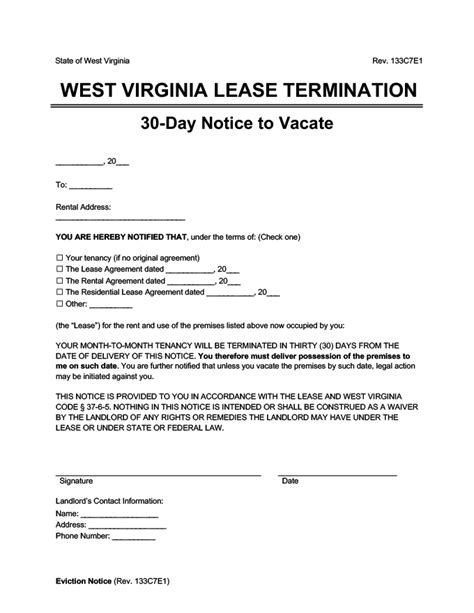 Free Virginia Eviction Notice Forms Notice To Quit Free Virginia