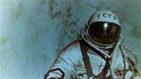 Russian Cosmonaut Alexei Leonov The First Human To Ever Walk In Space
